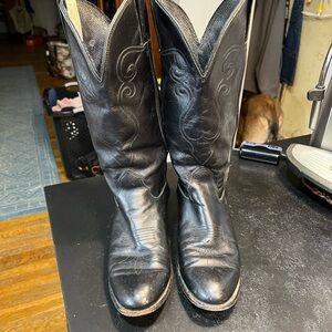 Vintage Evenin Star Brand Western Boots Size 8